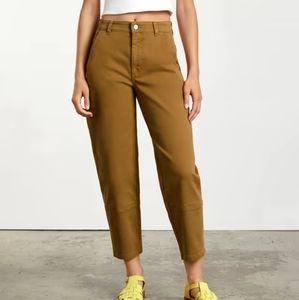 Everlane Utility Barrel Pant sz. 12 Golden Brown